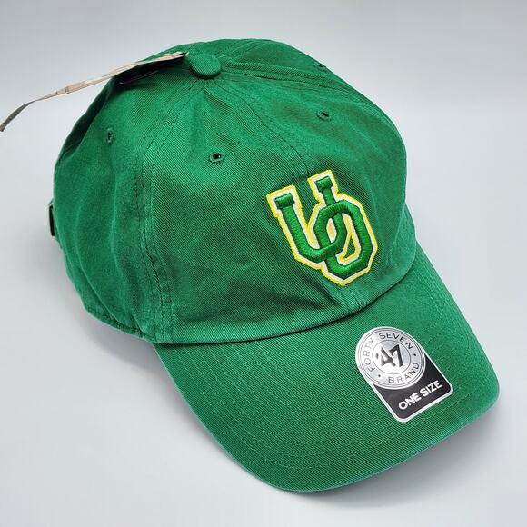 University of Oregon Ducks 47 Brand Green Hat Cap Embroiderd UO New with Tags - Picture 1 of 9